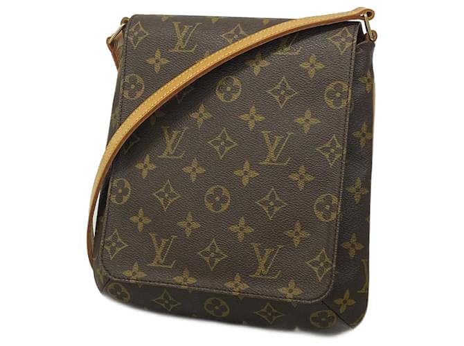 Louis Vuitton Musette Salsa Brown Cloth  ref.1882365