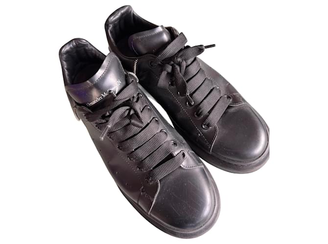 Alexander Mcqueen Zipper Black Fur Metal  ref.1883028