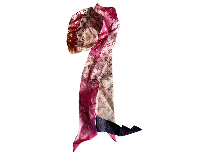 Louis Vuitton Bandana di seta Multicolore