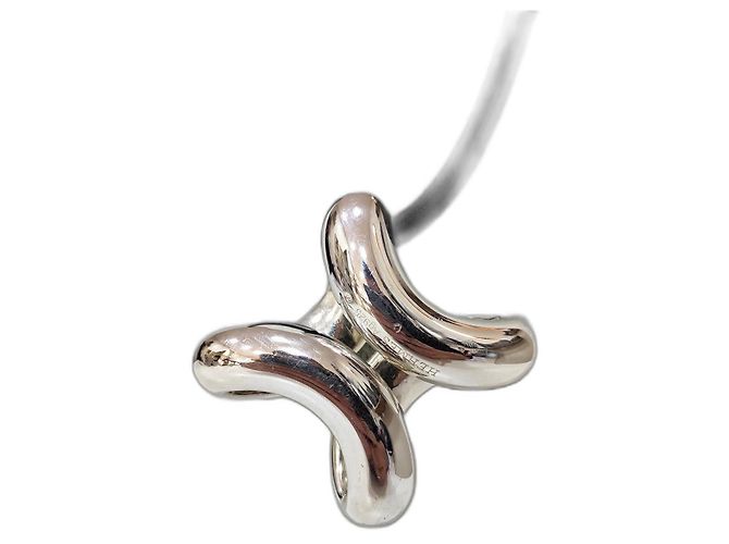 Hermès Collane lunghe Argento Argento