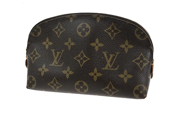 Louis Vuitton Cosmetic pouch Brown Cloth  ref.1883625