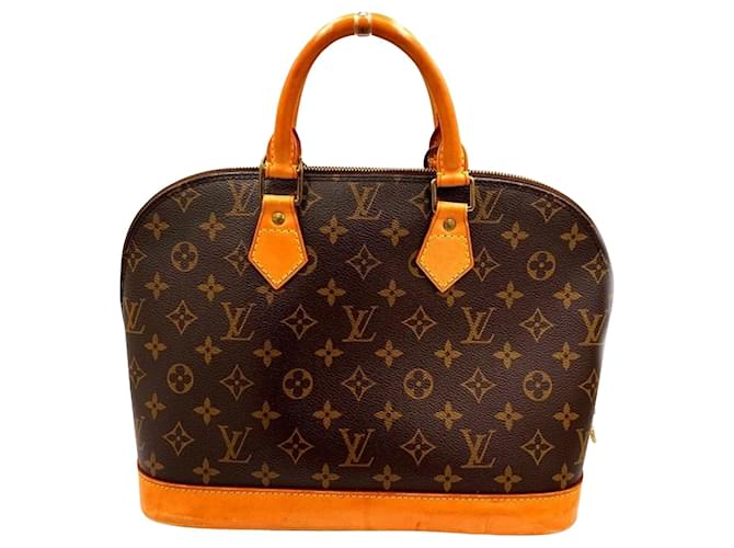 Alma Louis Vuitton Brown Cloth  ref.1883732