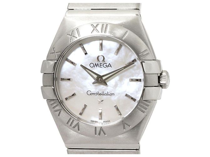 Reloj Omega Constellation Quartz 123.10.24.60.05.001 Blanco