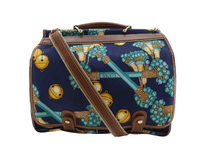Bolsa de ombro da coleção Loewe Azul marinho