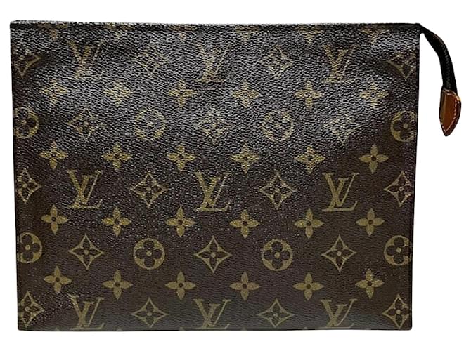 Louis Vuitton Poche Toilette Brown Cloth  ref.1885216