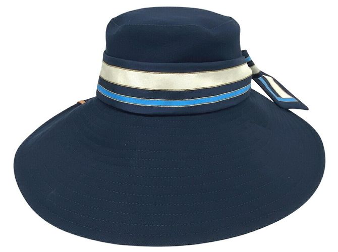 Louis Vuitton Navy Bucket Hat Navy blue