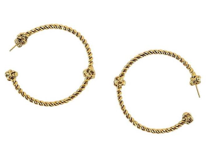 Aurelie Bidermann Orecchini dorati
