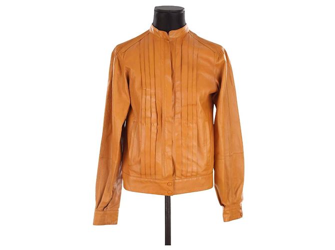 Chloé Leather jacket in leather Camel