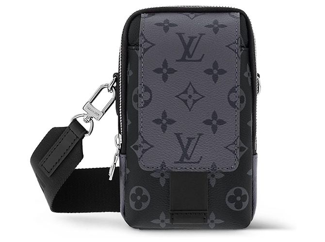 Louis Vuitton LV Doppelhandytasche neu Grau