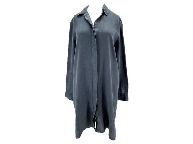 Autre Marque Top James Perse T.US 2 Cotone Blu navy