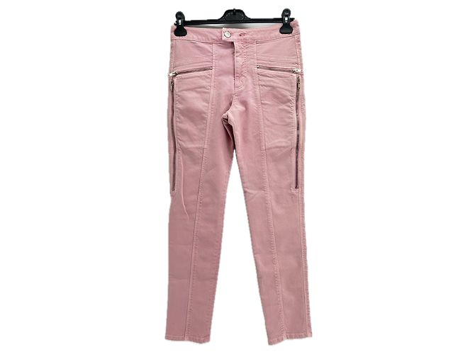 Jeans ISABEL MARANT T.FR 36 Algodão Rosa
