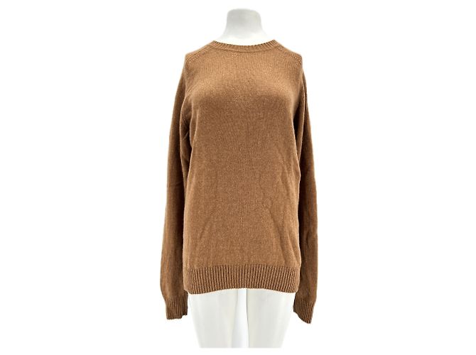 UNIQLO Malha T. Internacional M Lã Camelo
