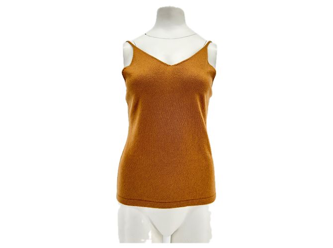 Autre Marque LILYSILK Tops T.International S Kaschmir Kamel
