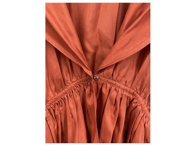 Alaïa Vestidos ALAIA T.Internacional XS Algodón Naranja