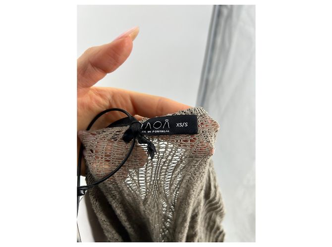 Autre Marque Kaoa Kleider T.International XS Polyester Grau