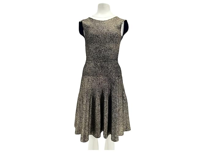 Autre Marque Non Signé / Unsigned dresses T.International XS Polyester Golden  ref.1886528