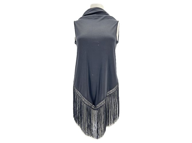 Autre Marque GABRIEL PARA SACH Tops T.Internacional Talla Única Algodón Negro