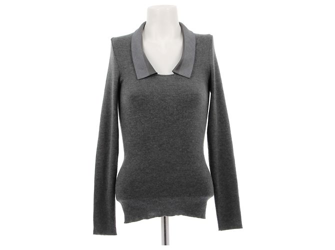 BRUNELLO CUCINELLI Punto T.IT 38 Cachemira Gris