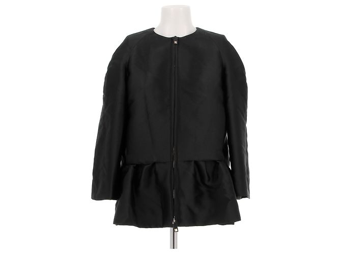 VALENTINO GARAVANI Jacken T.IT 46 Polyester Schwarz