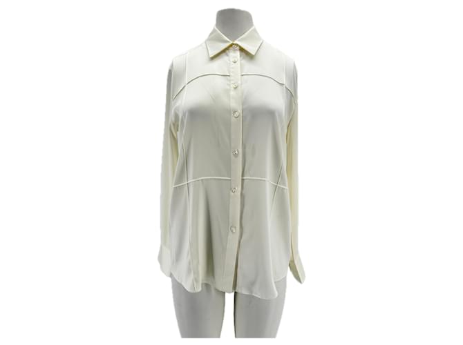 Autre Marque Lilysilk tops T.International S Silk White  ref.1886793