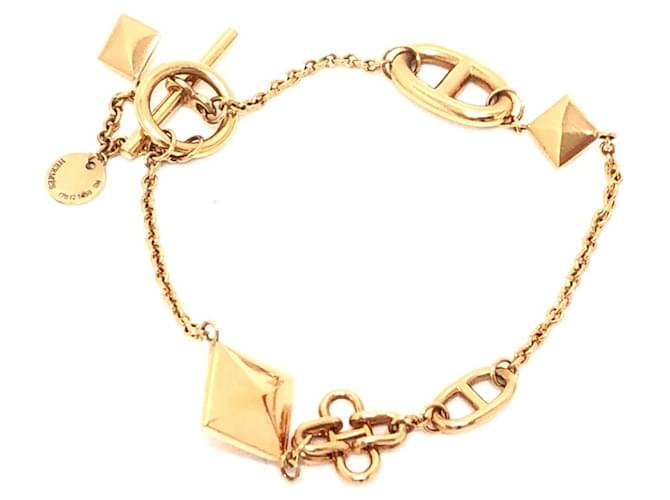 Hermès Armband Hermes 750PG Chaine d'Ancre Medor Ronde Multi K18PG Golden 