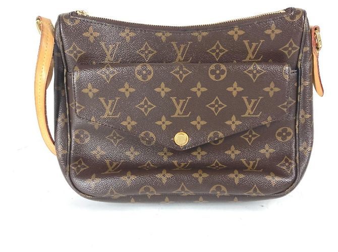 Bolsa de Ombro Mabillon Pochette Monogram Louis Vuitton Marrom