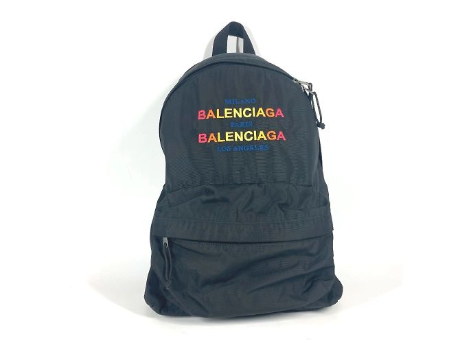 Balenciaga Explorer Backpack Black Multiple colors