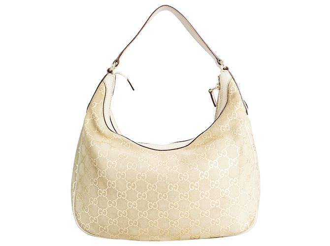Borse GUCCI T. Tessuto Beige