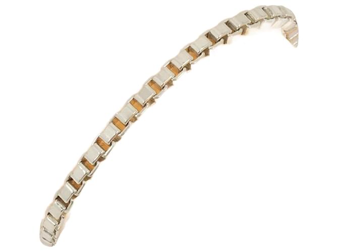 Tiffany & Co Pulseira de prata veneziana Tiffany Metálico Metal  ref.1890957