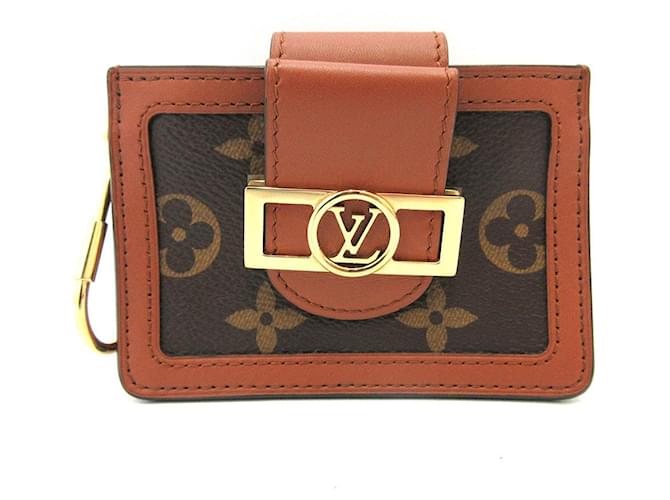 Louis Vuitton Dauphine Multicart Card Case M68751 Brown Cloth  ref.1890962