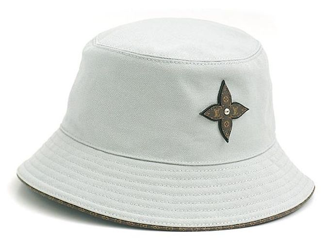 Sombrero bucket Monogram Mujer Louis Vuitton M76941 Gris