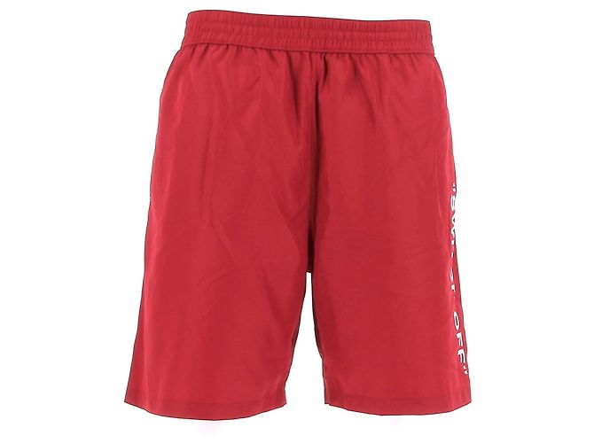 Off White OFF-WHITE Badebekleidung T.International L Polyester Rot
