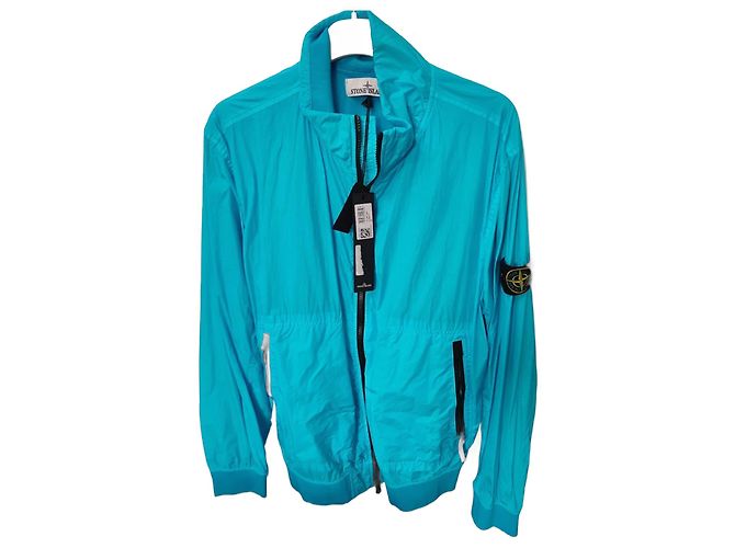 Stone Island Windjacke Türkis