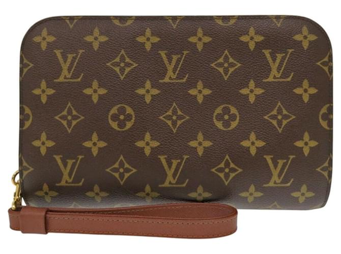Louis Vuitton Orsay Marrom Lona  ref.1894090