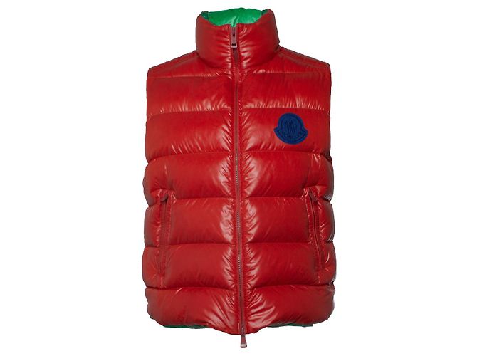 Moncler, Genius Parka-Weste in Rot