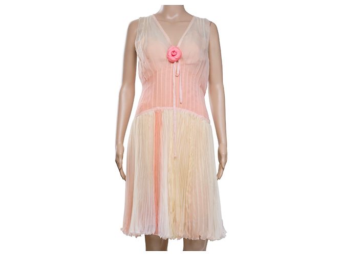 Prenda CHANEL de Seda Rosa - 102208