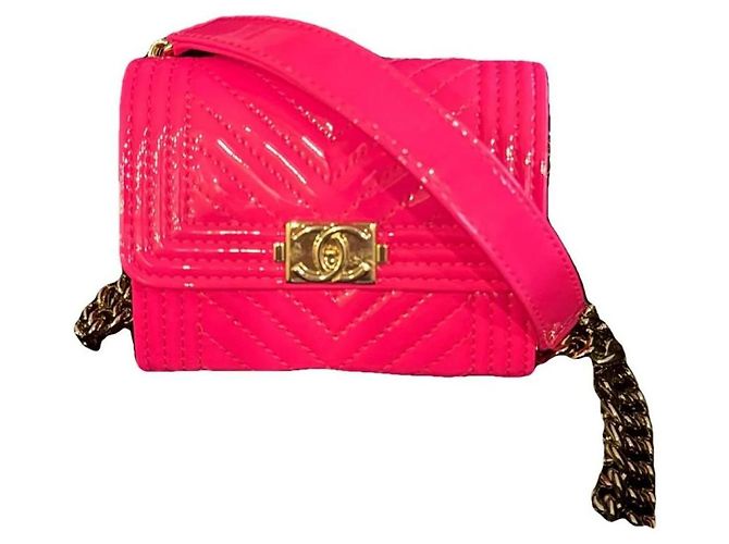 Chanel Boy Brick Pink