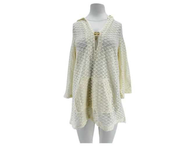 GANNI Tops T.FR 34 Polyester Weiß