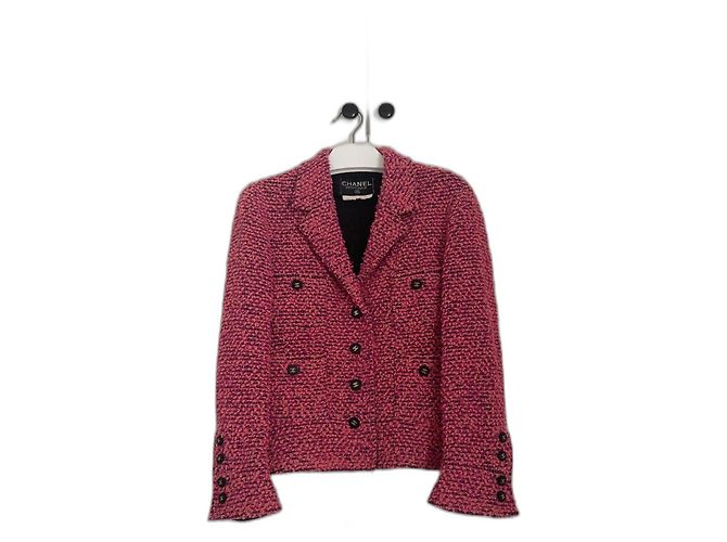 Chanel Collection de runway 1994 Fr38 Rouge