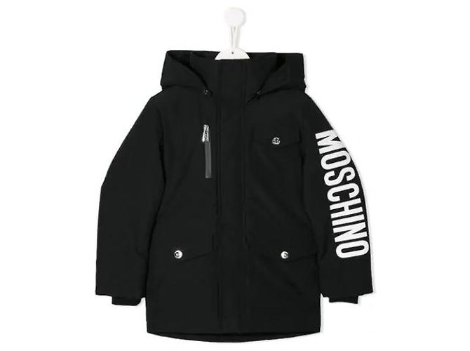 Chaqueta acolchada con capucha para adolescentes MOSCHINO