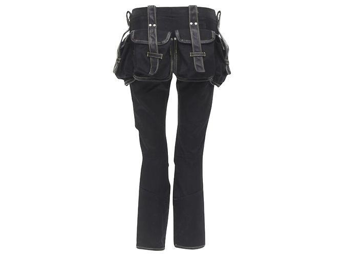 Dsquared2 stitching multi pocket cargo pants