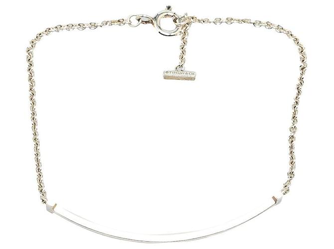 Pulseira T Smile SV925 em prata da Tiffany & Co Metálico Metal  ref.1895689