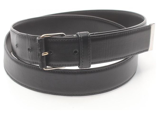 Ceinture en cuir Givenchy noire pour homme