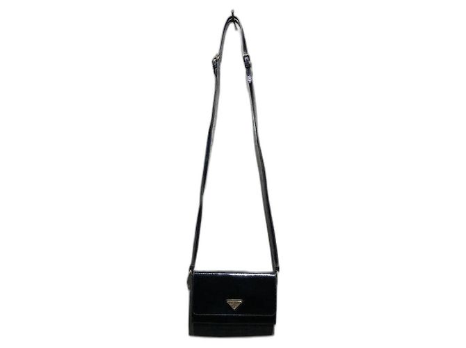 Bolsa de ombro Prada de duas vias Preto