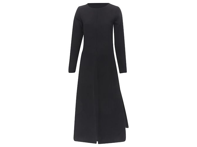 Tunic a maniche lunghe con spacco frontale e schiena scoperta Rosie Assoulin Nero
