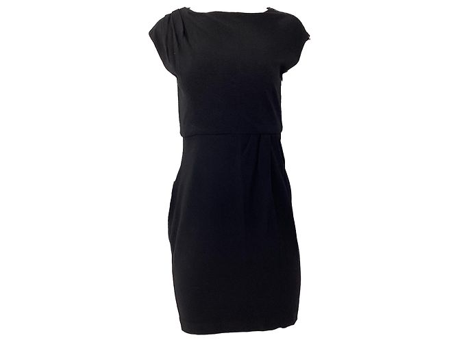 Marcona Kleid von Diane Von Furstenberg aus schwarzer Viskose