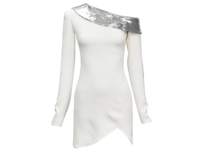 Autre Marque Gucci Tom Ford leather logo buckle biker jacket White Acetate Cellulose fibre  ref.1898226