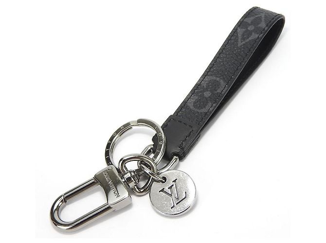Porte-clés Monogram Eclipse Louis Vuitton M61950 Noir