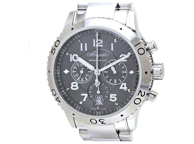 Breguet Transatlantique 3810ST/92/SZ9 Automatic Chronograph Grey