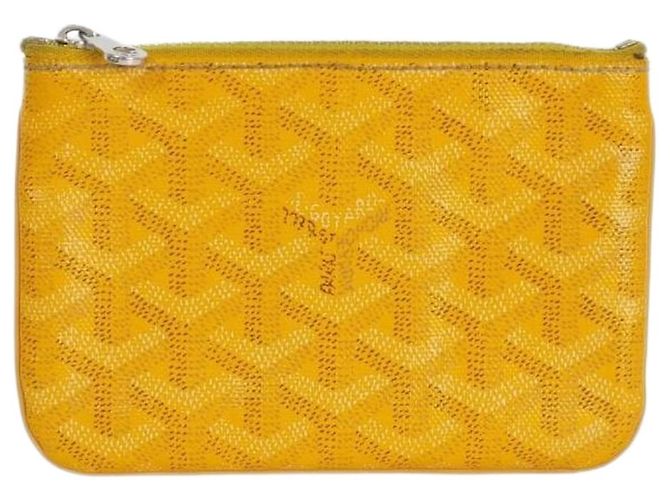 Monedero Goyard Senat Amarillo